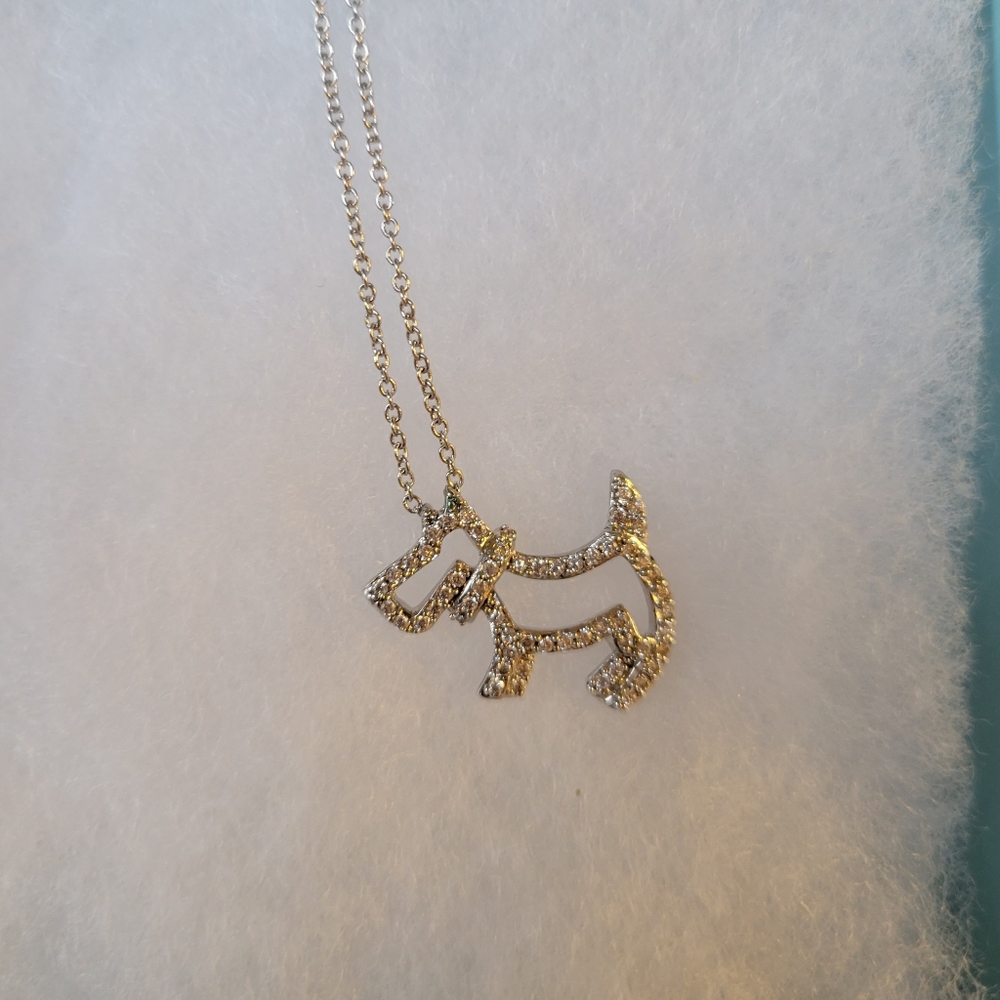 Dana Tyler Bling Dog necklace